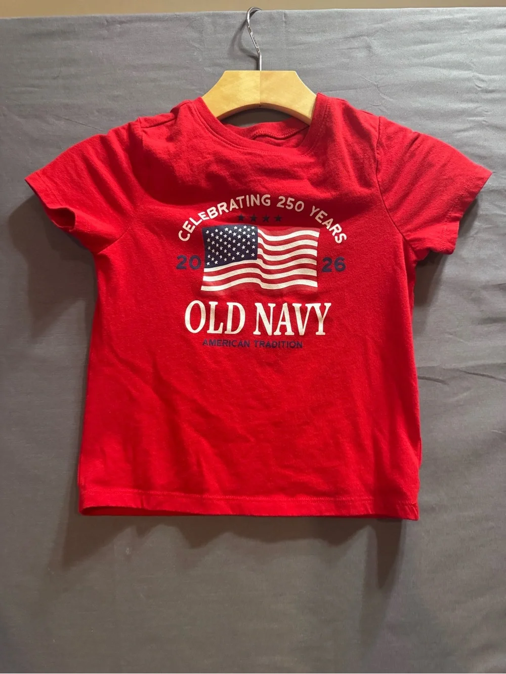Old Navy Red Kids' Patriotic Flag Graphic Tee